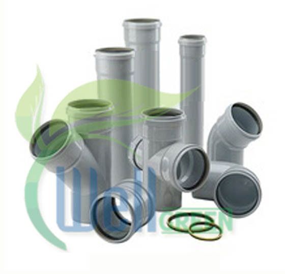 SWR PVC Plastic Solvent Pipeline Fitting